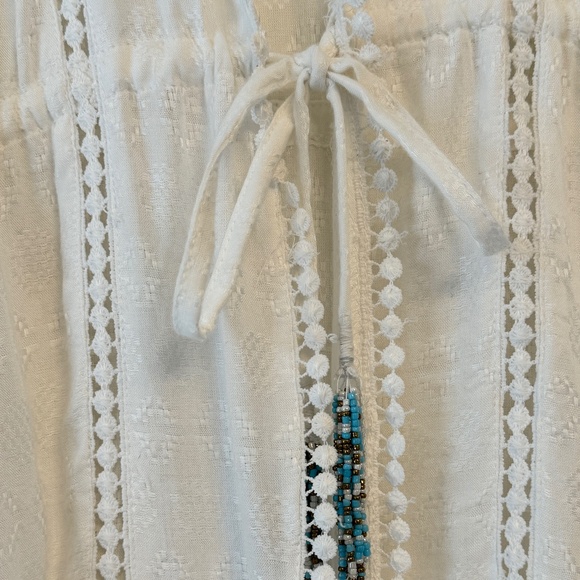 NWT Blue Island BEACH White Coverup - Picture 4 of 16